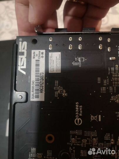 Видеокарта Asus Radeon RX 580