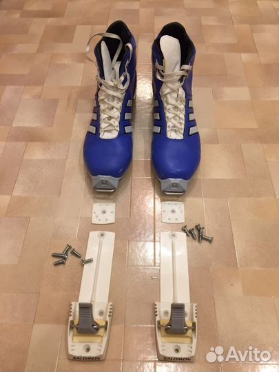 Лыжные ботинки adidas с креплением Salomon