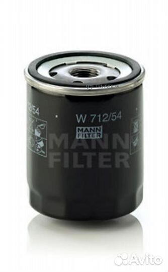 Mann-filter W712/54 Фильтр масляный VW lupo/skoda