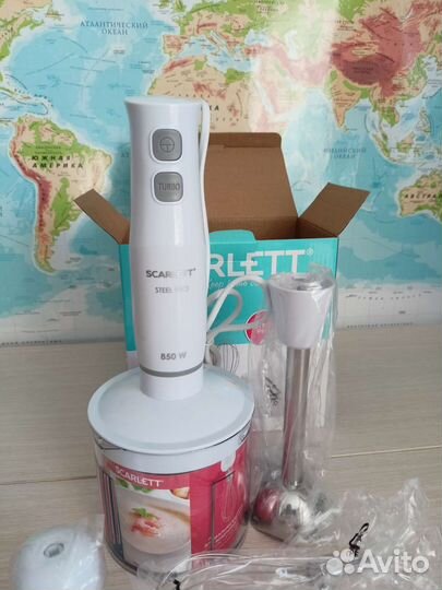 Погружной блендер Scarlett новый
