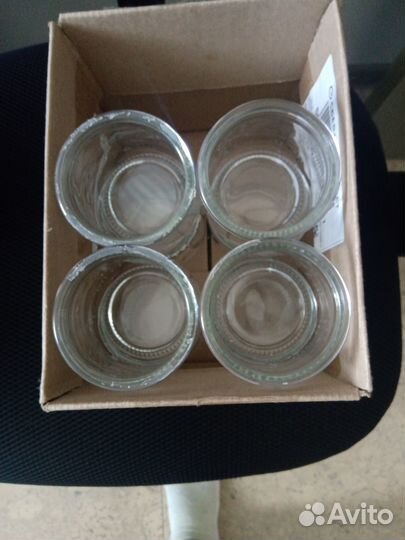 Стеклянные баночки