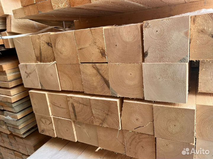 Доска обрезная 40х100х6000мм от производителя