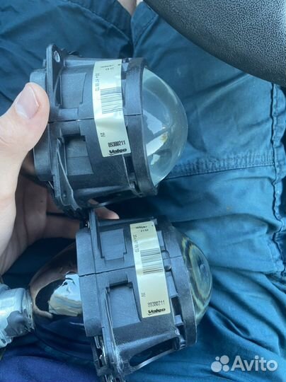 Штатные линзы Renault Megane 2