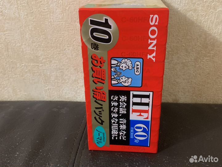 Аудиокассеты новые, Япония