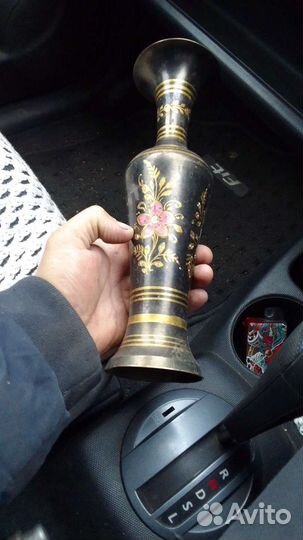 Ваза СССР бронзовая