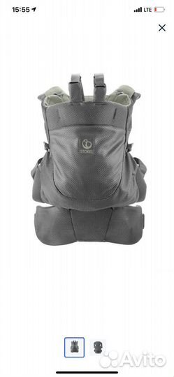 Рюкзак кенгуру для ребенка Stokke Mycarrier 3 в 1