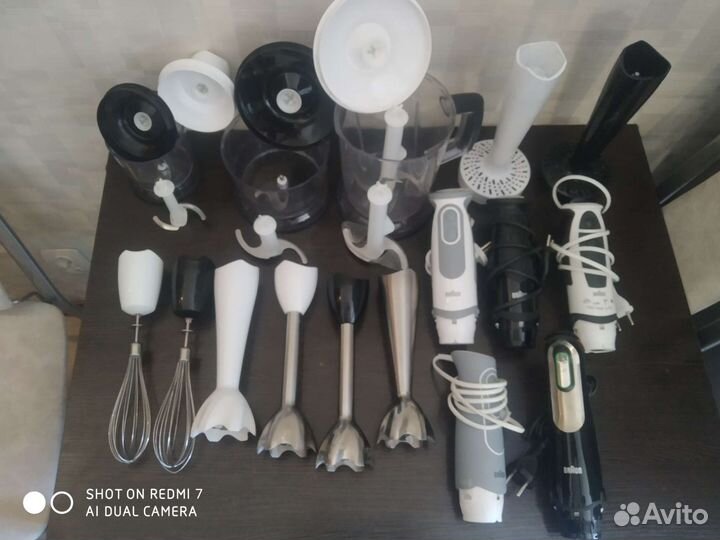 Блендер Браун насадки запчасти моторы. Б/у. Новые