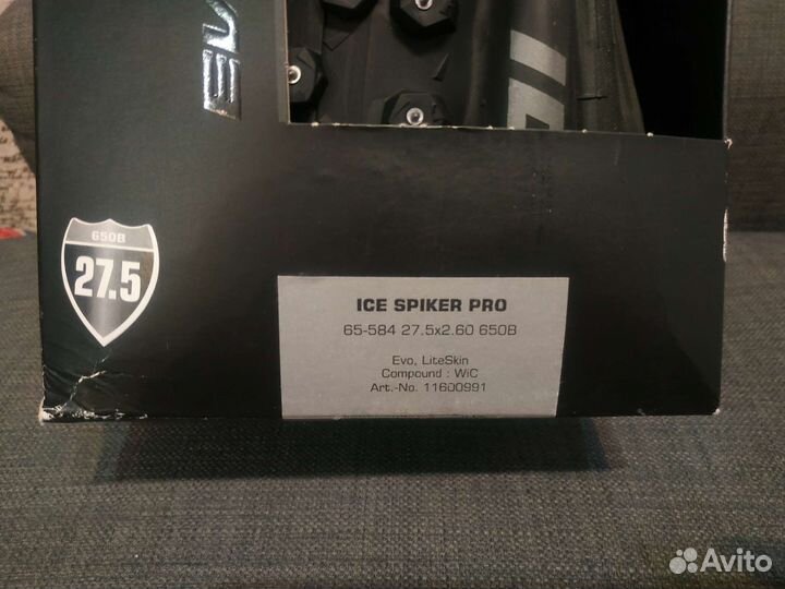 Schwalbe ice spiker pro 27.5х2.6 650В lateSkin