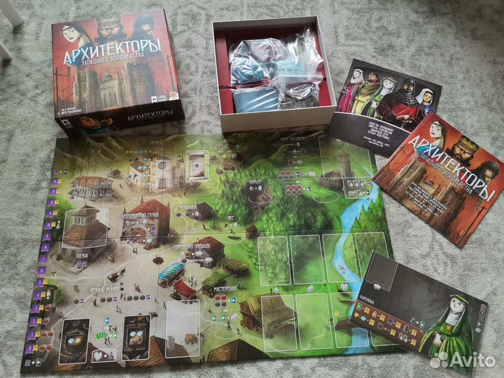 Архитекторы западного королевства настольная игра