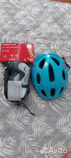 Защита и шлем детский новый