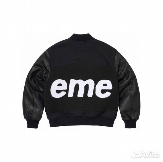 Бомбер Supreme BIG logo chenille varsity jacket