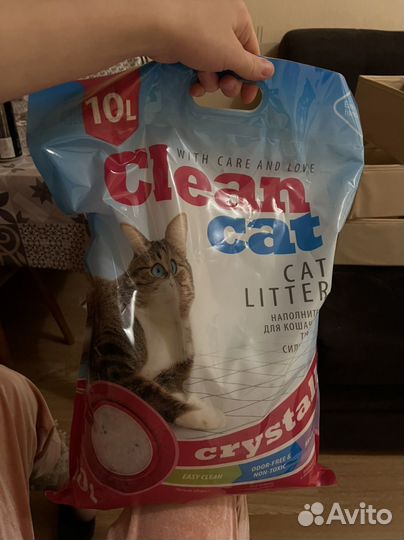 Наполнитель для кошачьего туалета