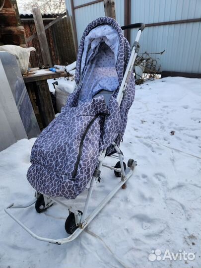 Санки коляска