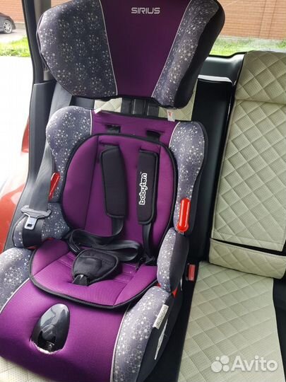 Детское автокресло 9 до 36 кг Babyton Sirius
