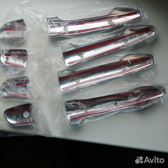 Накладки хром на ручки дверей mazda CX 5