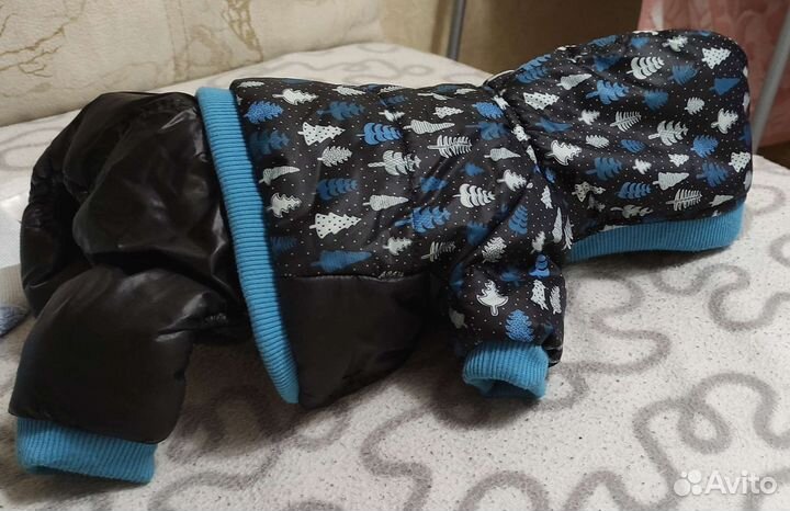 Зимний комбинезон для маленьких собак