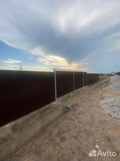 Заборы ограждения евро-заборы