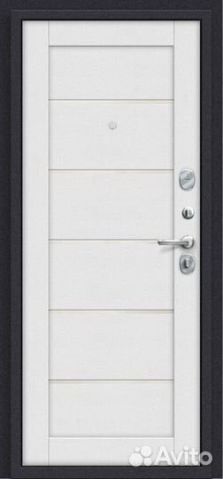 Двери входные Porta S 4.Л22 Graphite Pro/Virgin