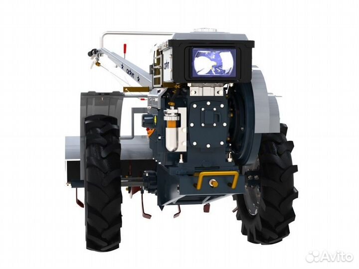 Мотоблок скаут 81 D + почвофреза