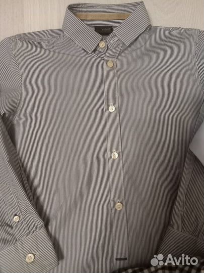 Рубашки школьные 128/134