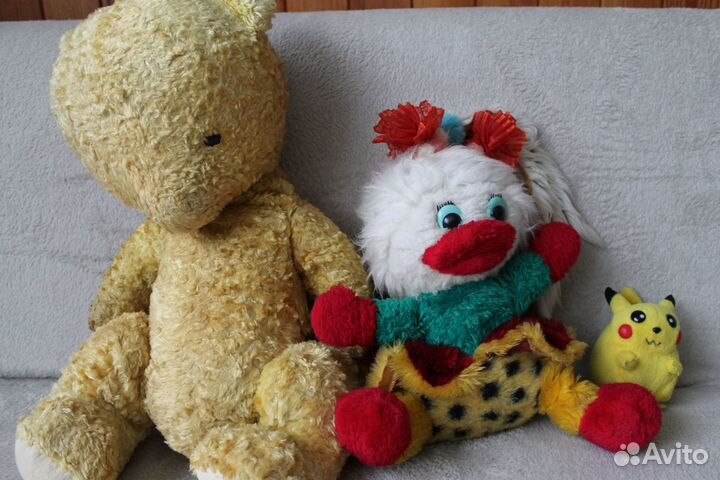 Мишка СССР опилки Поночка Дисней Пикачу