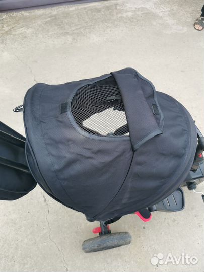 Прогулочная коляска велосипед