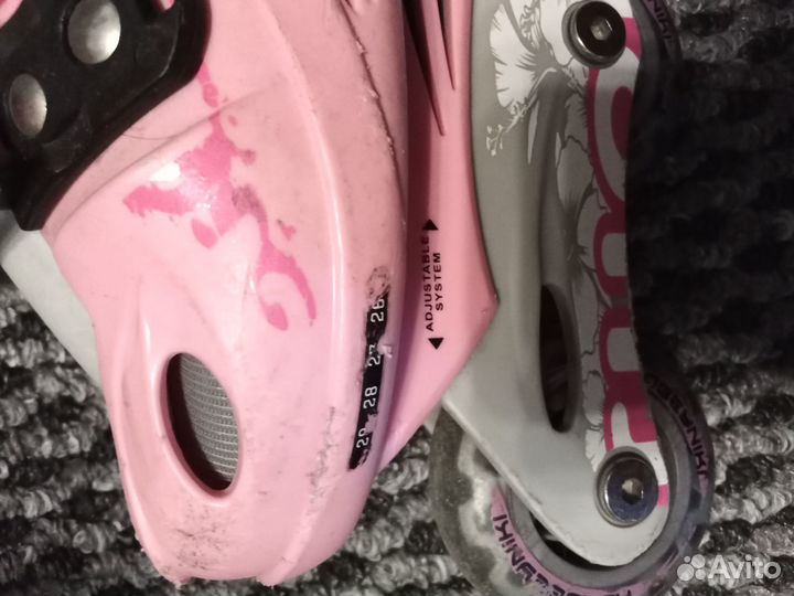 Ролики детские раздвижные 26-29