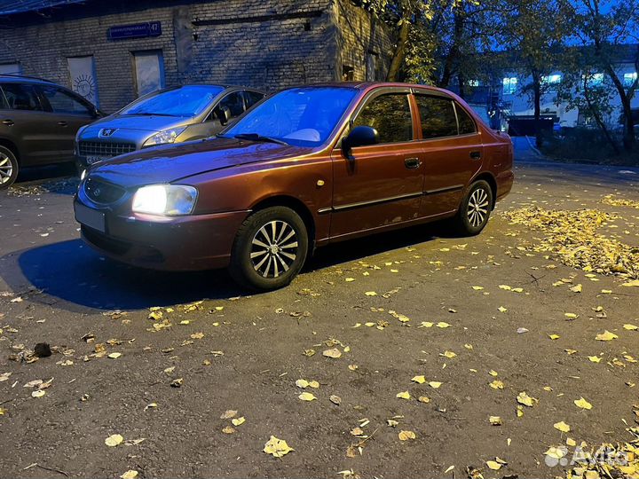 Hyundai Accent 1.5 МТ, 2004, 177 786 км