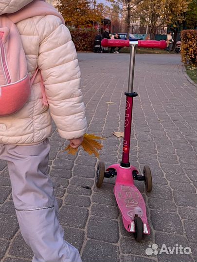 Самокат mini micro deluxe LED