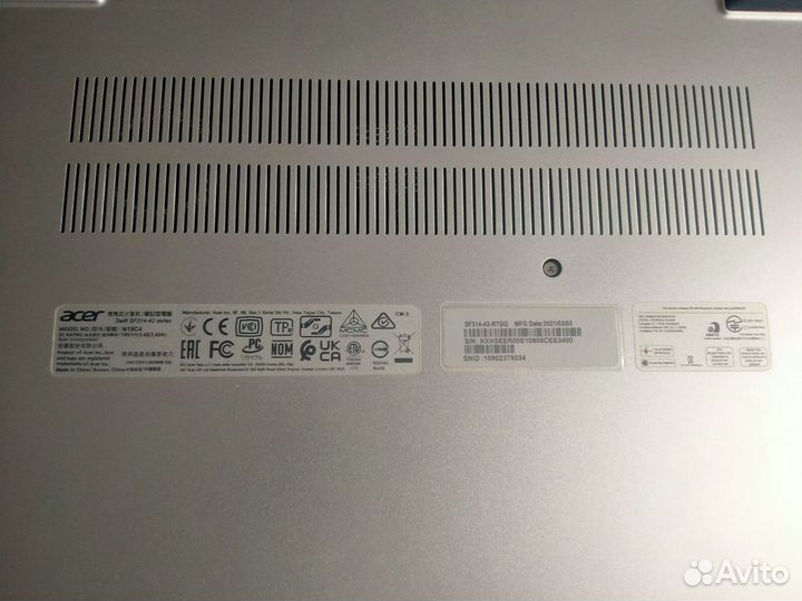 Ноутбук Acer swift 3
