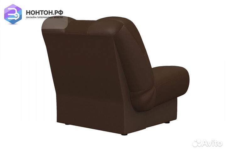 Кресло книжка Вега-18 коричневое