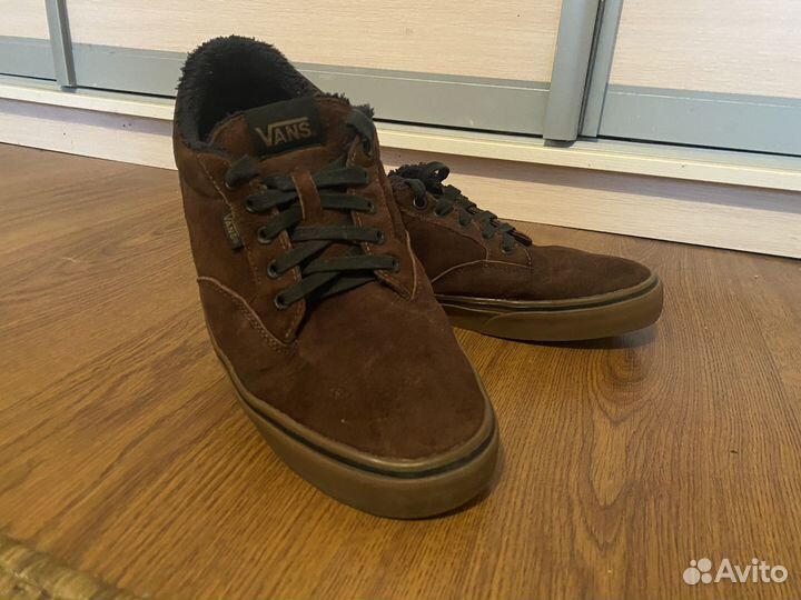 Vans кеды зимние