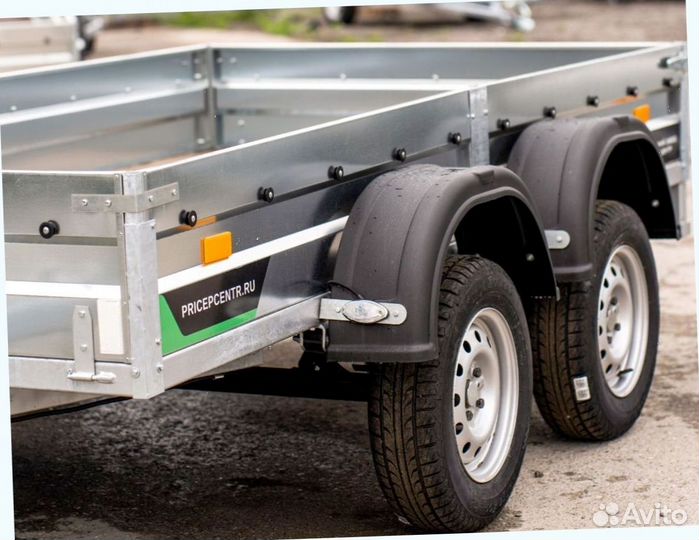 Прицеп легковой двухосный 3.5м на 1.8м Титан