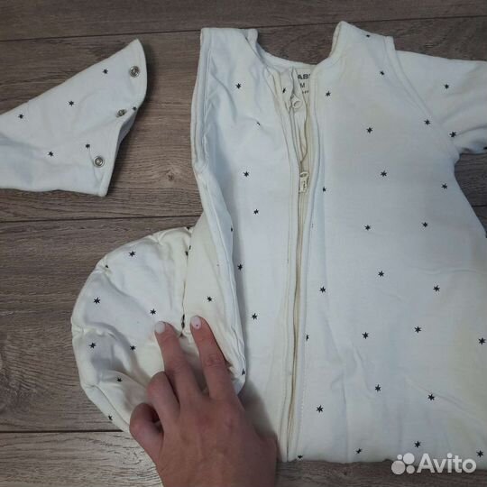 Утепленный спальный мешок для младенца