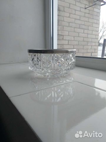 Конфетница,салатник хрустальный СССР
