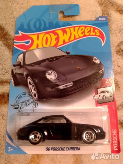Porsche Carrera 96 Hot wheels модель 1:64