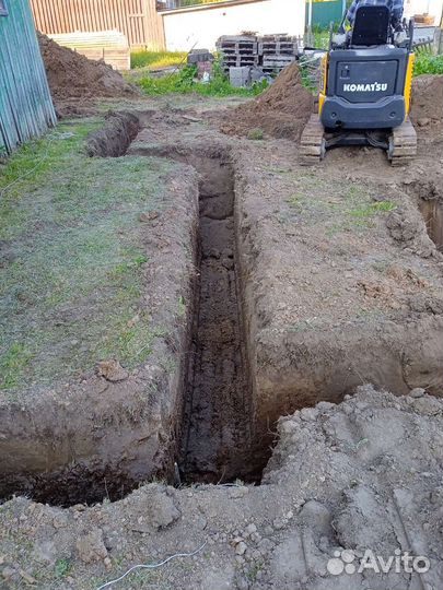 Услуги мини экскаватора