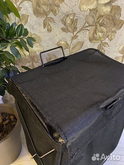 Корзина для белья черная