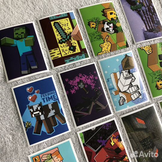 Наклейки майнкрафт panini