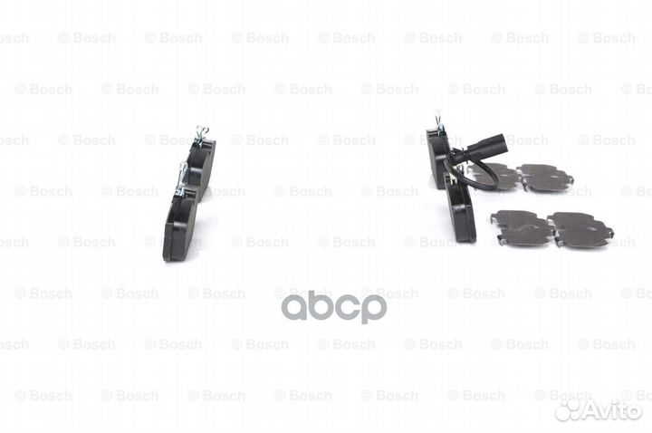 Колодки тормозные дисковые зад 0986494051 B