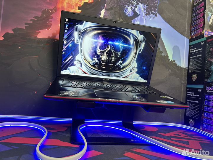 Игровой ноутбук MSI 17.3 i7 GTX 860M 16GB озу SSD