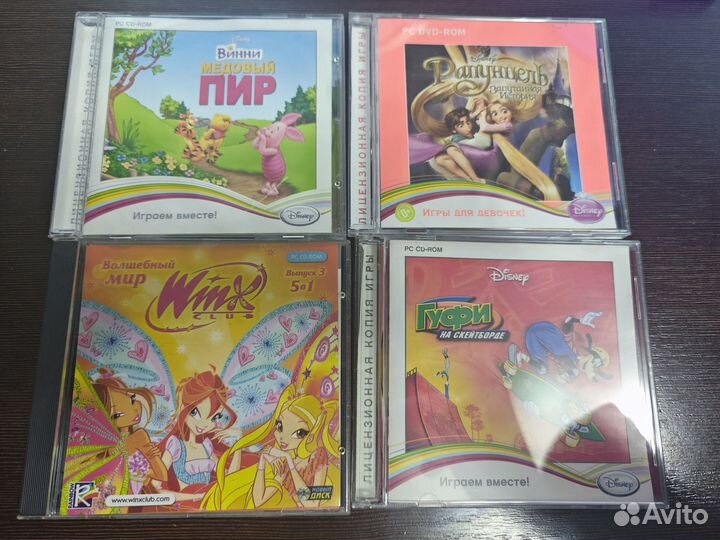 Игры для PC (4 лицензионных CD)