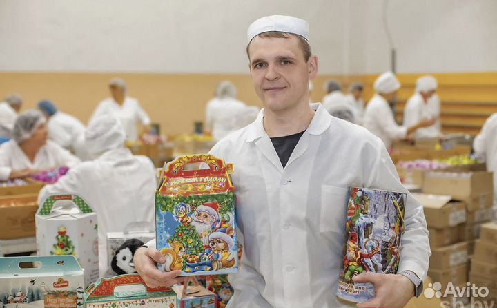 Комплектовщик /грузчик нг подарков- Вахта в Москве