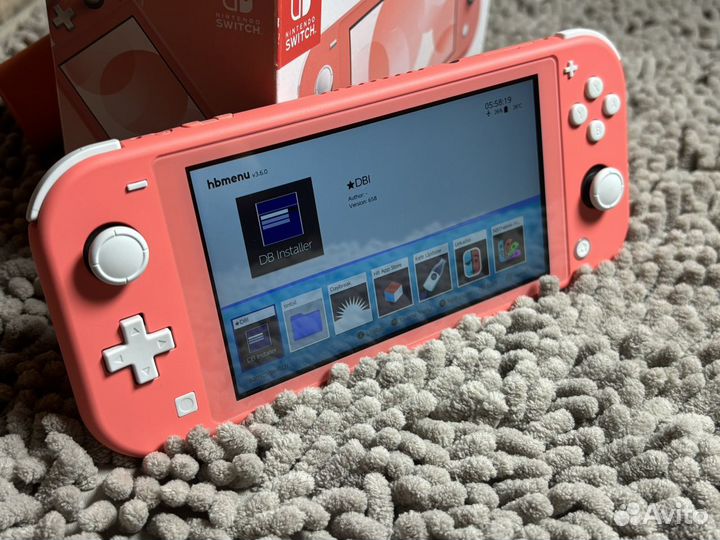 Nintendo Switch Lite прошитый +256 гб