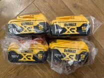 Аккумулятор dewalt XR, Li-Ion, 18 B, 5 Ач, DCB184