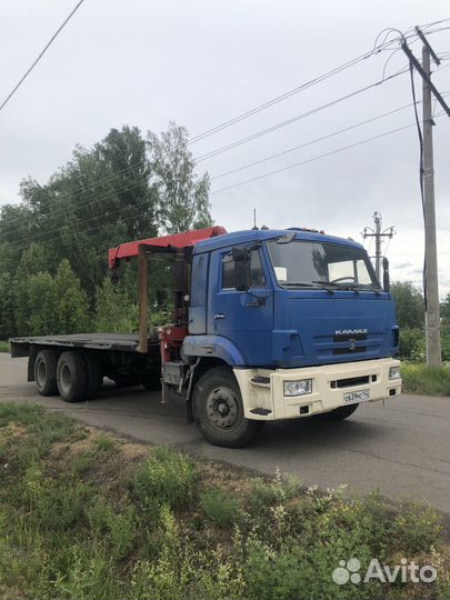 КамАЗ 65117 с КМУ, 2011