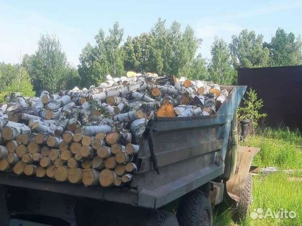 Дрова пиленые колатые