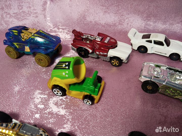Hot Wheels 10 шт. машинки Малайзия Croc rod Hotwei