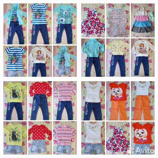 Вещи пакетом на девочку 98 3 года