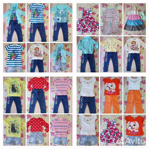 Вещи пакетом на девочку 98 3 года